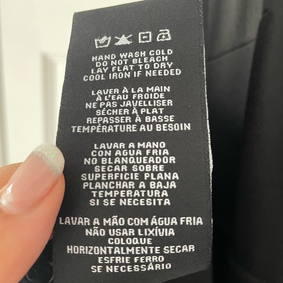 Black dress from David’s bridal - Picture 6 of 8